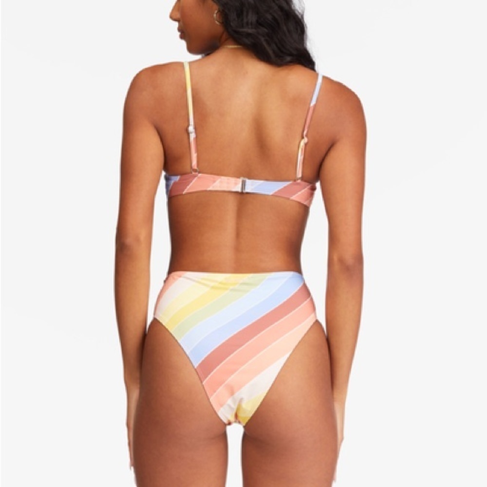 ☀️BILLABONG☀️ BRIGHTER DAZE SQUARE BRIGHTER DAZE RISE BIKINI SET - Picture 15 of 15